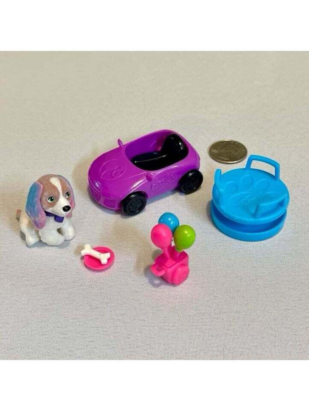 Barbie Pets 6 Piece Playset With Car & Trophy